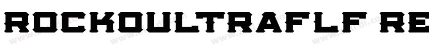 RockoUltraFLF Regula字体转换